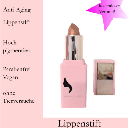 Lippenstift Mademoiselle aus der Heartbeat Collection von Martina Otte Cosmetics®