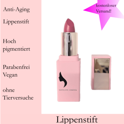 Lippenstift Miss Mauve aus der Heartbeat Collection von Martina Otte Cosmetics®