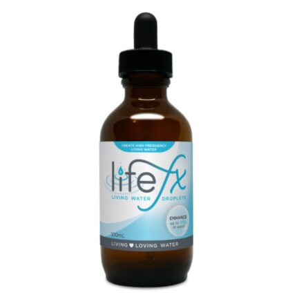 100 ml bottle of LifeFX Living Water Droplets,