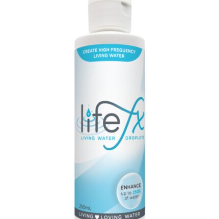 250 ml bottle of LifeFX Living Water Droplets